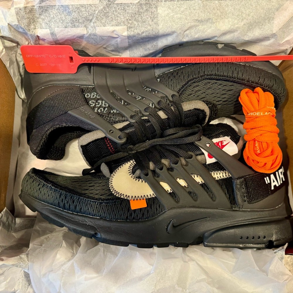 Nike Air Presto Off-White Black (2018) New in box. Men’s size 12.